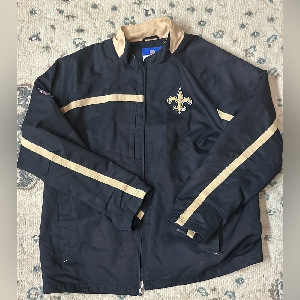 New Orleans Saints windbreaker jacket - Picture 1 of 4